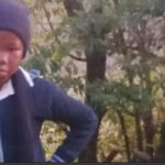 A nine-year-old girl Asenathi Ngcobo