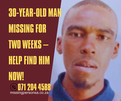 BREAKING: Nkululeko Nxumalo Missing in Ladysmith – Have You Seen Him?