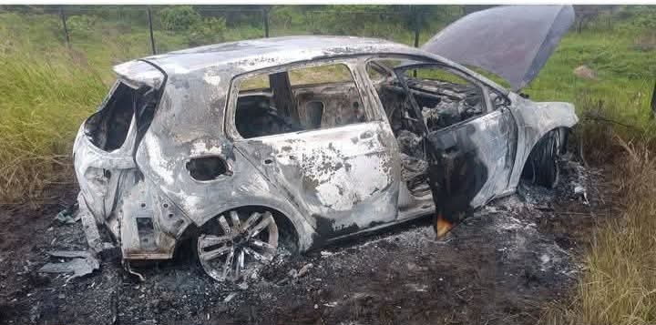 Radley Toody burnt car