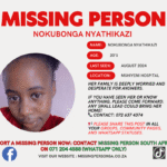 “Gone Without a Goodbye”: The Lingering Mystery of Cheslin Kock’s Disappearance 3 Nokubonga Nyathikazi missing person