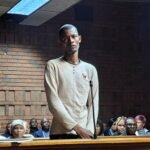 Helder Isidro appears in Pretoria Magistrates Court after being accused of murdering Loveness Magabe.