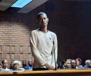 Helder Isidro appears in Pretoria Magistrates Court after being accused of murdering Loveness Magabe.