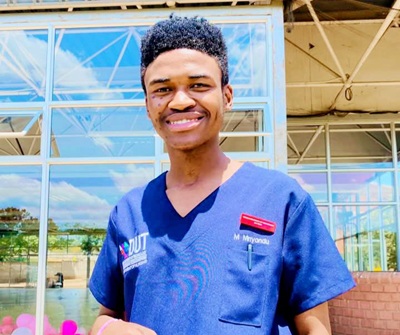 Portrait of DUT student Manqoba Mnyandu, who was found dead in Pietermaritzburg