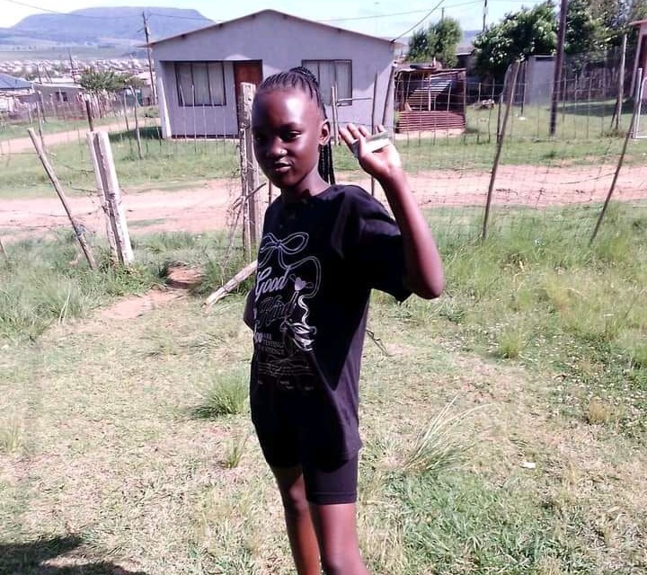Missing 11-Year-Old Girl Found Dead in Veld After Disappearing in Vukuzakhe 2 Portrait of Minky Gule, the missing 11-year-old girl from Vukuzakhe whose disappearance led to a community search.