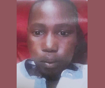 Portrait of missing 17-year-old boy Khazimla Pinda from Motherwell, last seen on 15 July 2025