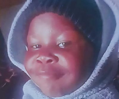 Photo of 3-year-old Katleho Leeuw, missing child from Glen Location, Bloemfontein