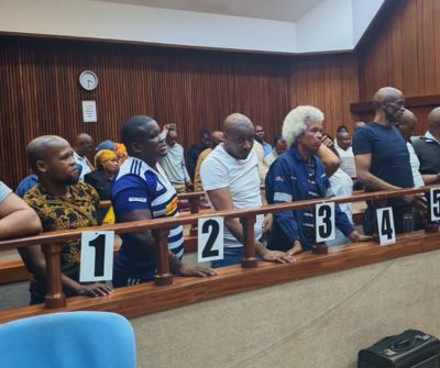Suspects convicted in the Debenek vigilante killings appear in the Bhisho High Court during sentencing and are sentenced to life imprisonment